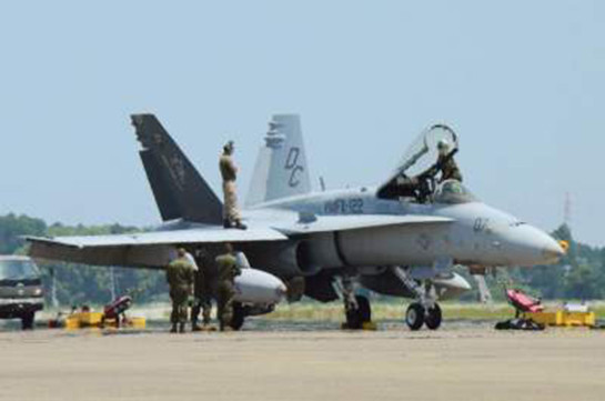 Близ Японии разбился истребитель ВВС США