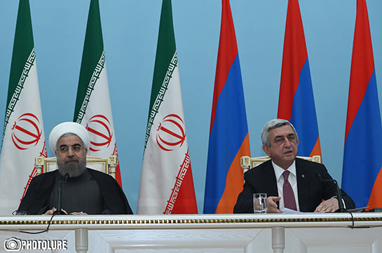 Հայաստանի և Իրանի նախագահների համատեղ հայտարարությունը