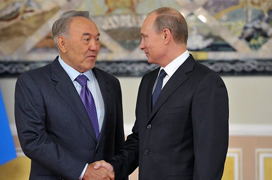 Путин и Назарбаев обсудили ход подготовки к встрече в Астане по Сирии