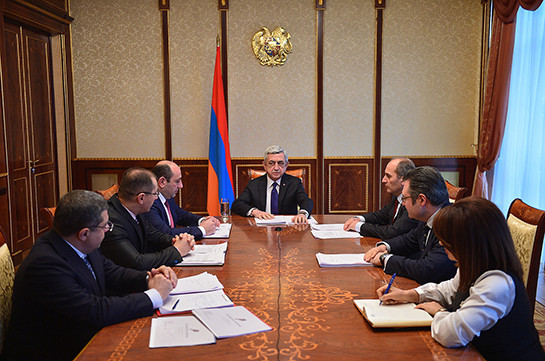 Президент: Настала пора, чтобы в развитие Армении мы более активно вовлекали международные компании