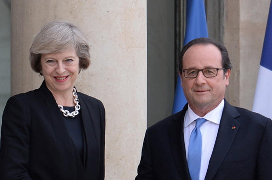 Олланд и Мэй обсудили тему Brexit