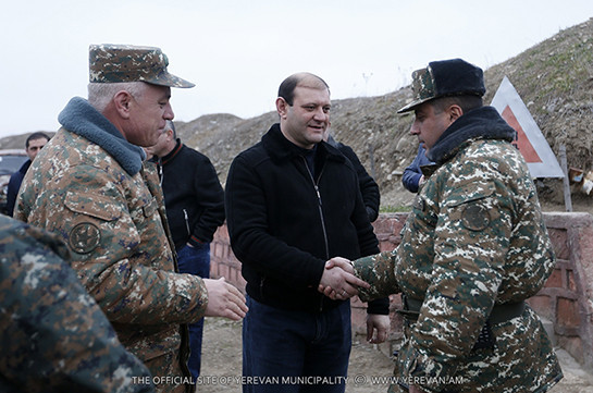 Սահմանում ծառայող զինվորների խիզախության շնորհիվ է, որ հնարավորություն է ընձեռվում արարելու և ապահովելու աստիճանական զարգացումը Երևանում. Տարոն Մարգարյան