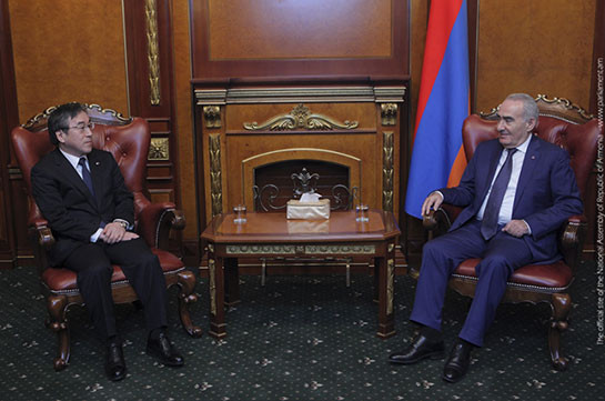 Председатель парламента Армении посетит Японию