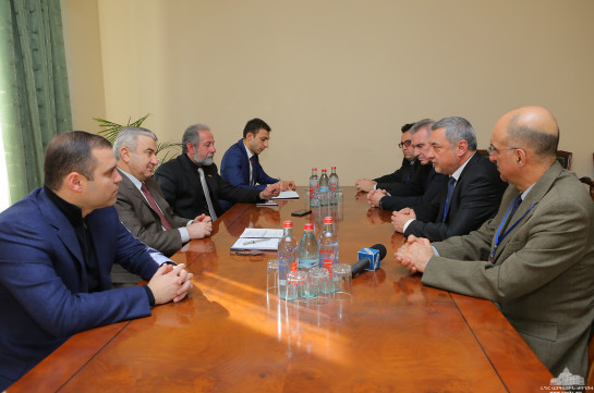 Председатель Национального собрания Республики Арцах принял членов делегации из Болгарии