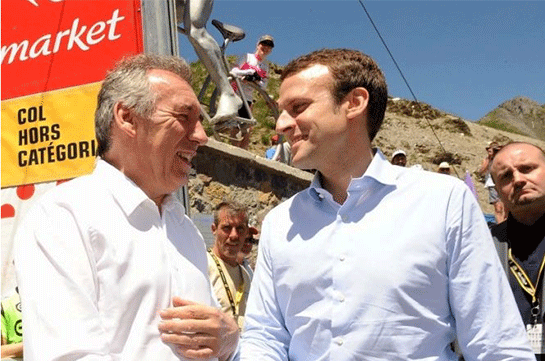 Более половины французов поддерживают предвыборный союз Байру и Макрона
