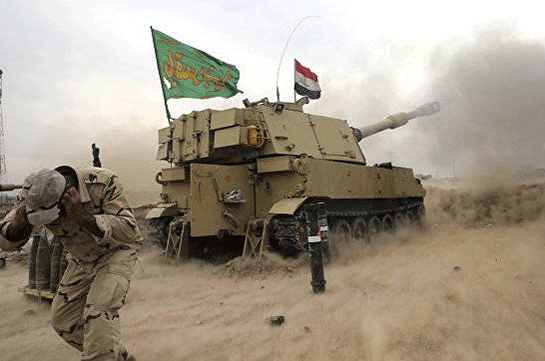 Իրաքի կառավարական ուժերը հարձակում են սկսել Մոսուլի արևմտյան շրջաններից մեկի ուղղությամբ