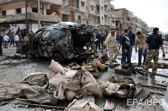 Источник: Жертвами терактов в Хомсе стали более 35 человек