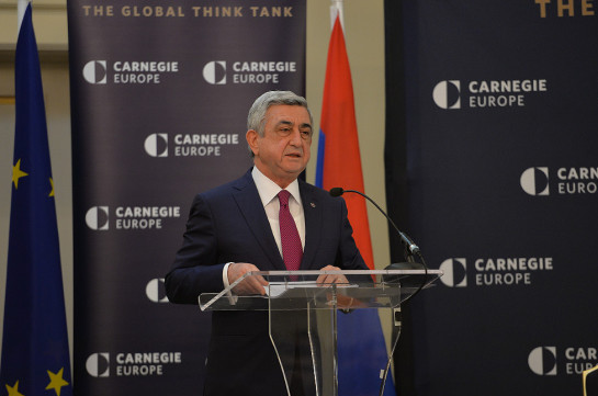 Серж Саргсян: Армения и Арцах принципиально против применения силы