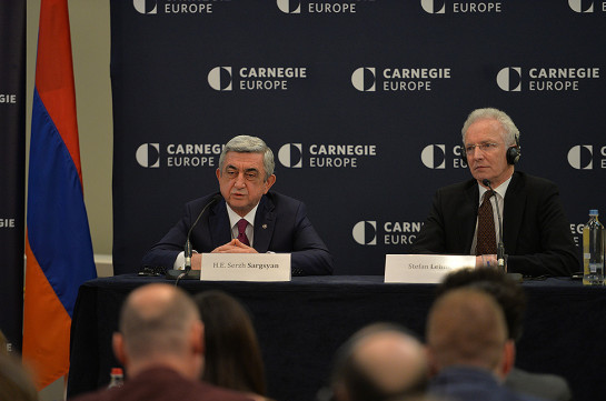 Президент Армении: Мы готовы содействовать взаимовыгодному сближению позиций ЕС и ЕАЭС