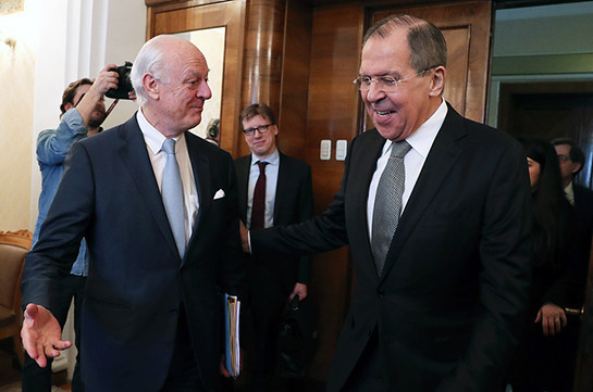 Лавров заявил о готовности РФ помочь ООН в реализации «четырех корзин» по Сирии