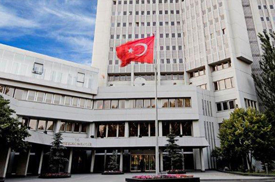 Թուրքիայի ԱԳՆ է կանչվել ՌԴ դեսպանատան ժամանակավոր հավատարմատարը