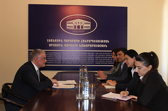 Հայաստանի և Արցախի արտգործնախարարությունների միջև խորհդակցություններ են կայացել