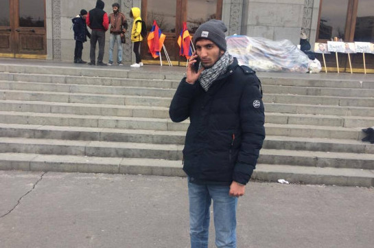 Сидячая акция на площади Свободы в Ереване прекращена – Шаген Арутюнян