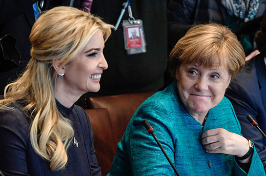 Меркель пригласила ИванкуТрамп на саммит «женской двадцатки»