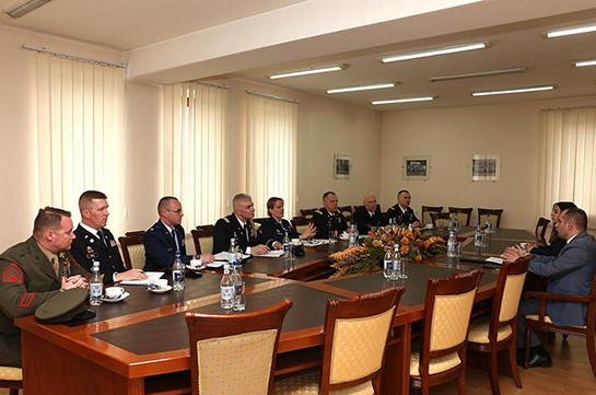 В Армению прибыла делегация Европейского командования ВС США