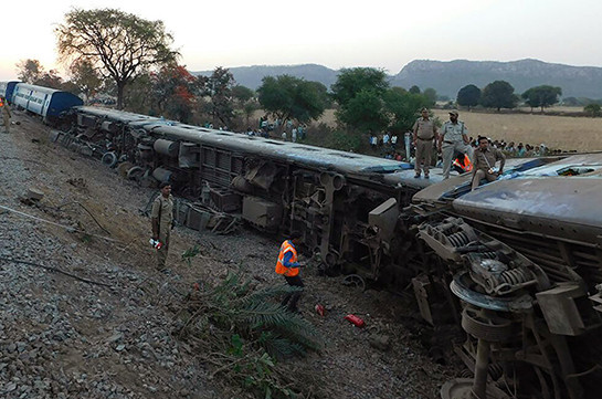 Հնդկաստանում ուղևորատար գնացքի վթարի հետևանքով 18 մարդ է տուժել
