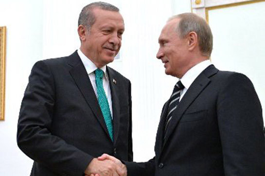 Путин и Эрдоган встретятся 3 мая в Сочи