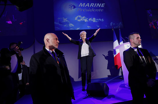Ле Пен назвала свой результат на выборах первым шагом французов к Елисейскому дворцу
