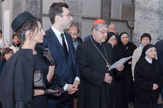 Посол Армении при Святом Престоле в Риме и Неаполе принял участие в мероприятиях, приуроченных ко Дню памяти жертв Геноцида армян