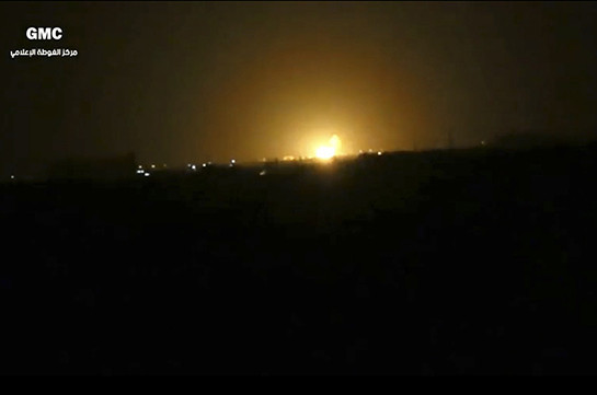 Газопровод в окрестностях Дамаска выведен из строя ударом израильских ВВС