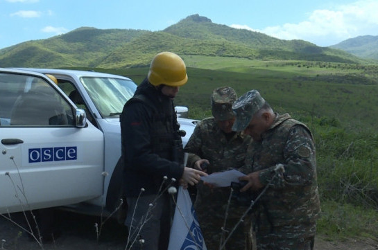 Миссия ОБСЕ провела мониторинг армяно-азербайджанской госграницы