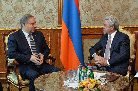 Президент Армении принял государственного министра Ливана по вопросам планирования