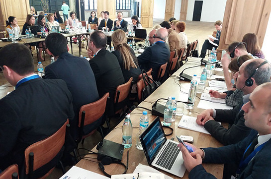 Выступление пресс-секретаря МИД Азербайджана на конференции ОБСЕ в Тбилиси провалилось