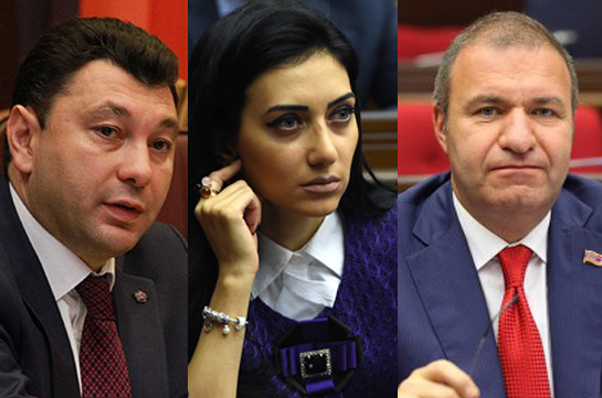 Парламент Армении выбирает вице-спикеров
