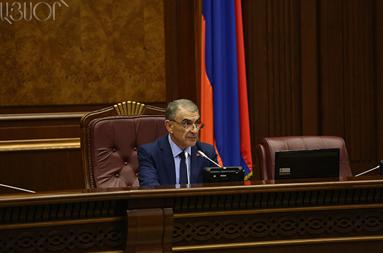 Спикер парламента Армении: Посредники МГ ОБСЕ указали на агрессивную политику Азербайджана