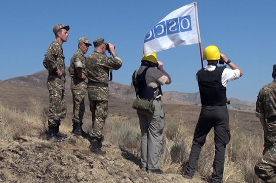 Миссия ОБСЕ проведет плановый мониторинг в зоне карабахского конфликта