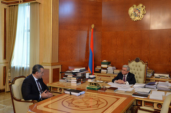 Президент Армении дал Игнатию Аракеляну поручения разработать целевые программы с четким графиком