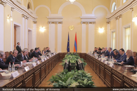 Ара Баблоян подчеркнул роль парламентской дипломатии в развитии отношений Армения   – ЕС