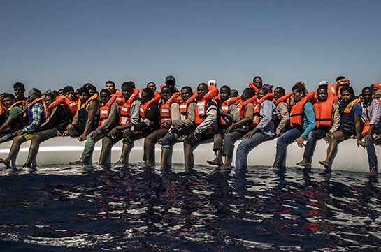 Իռլանդական ռազմանավը Լիբիայի ափերի մոտը փրկել է ավելի քան 700 ներգաղթյալի