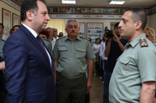 Назначен новый начальник Центрального военного клинического госпиталя Еревана