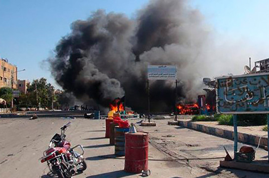 СМИ: более  50 человек погибли в результате удара ВВС коалиции в городе Эль-Маядин