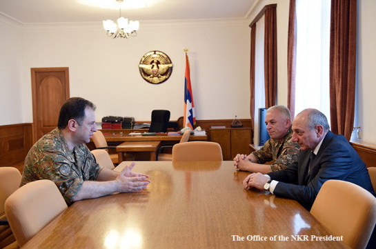 Бако Саакян и Виген Саркисян обсудили сотрудничество двух армянских республик