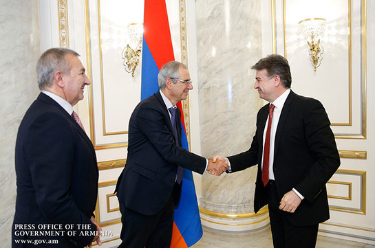 «Allianz Group» заинтересована в выходе на рынки третьих стран через Армению