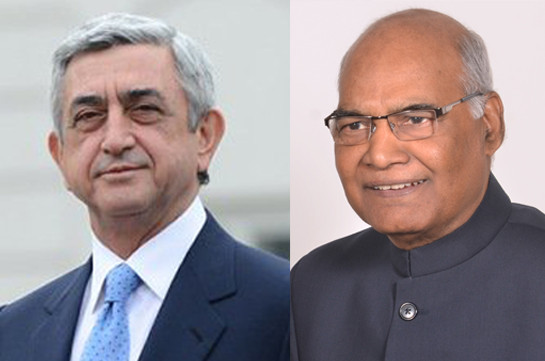 Армения придает большую важность развитию отношений с Индией. Серж Саргсян поздравил президента Индии