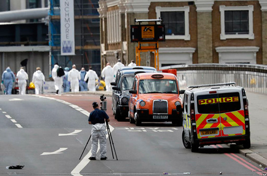 Взрыв прогремел в центре Лондона