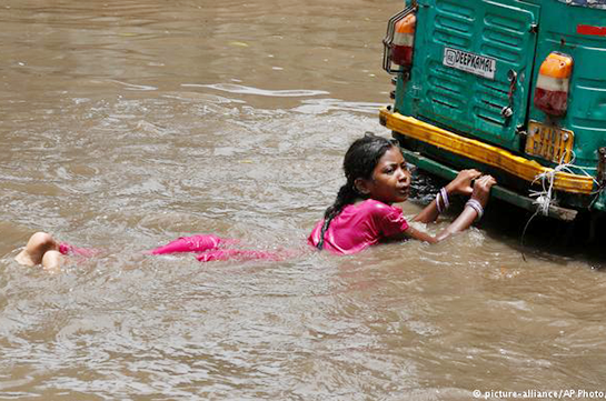 Հնդկաստանում ջրհեղեղները խլել են 119 մարդու կյանք