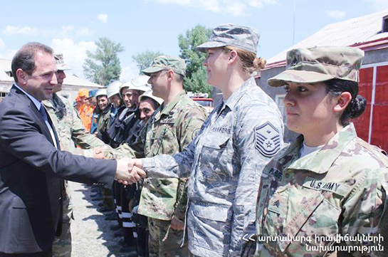 Բարձր եմ գնահատում հայ փրկարարների պատրաստվածությունը. Կանզասի ազգային գվարդիայի հրամանատար Լի Թաֆանելի