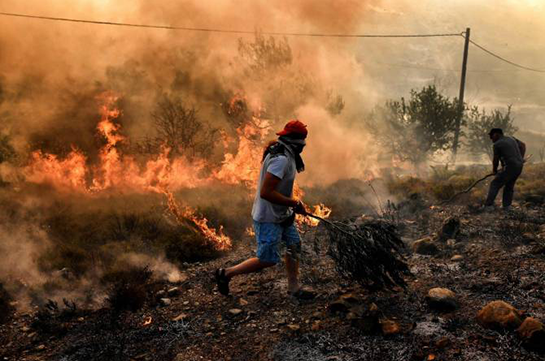 Հունաստանն անտառային հրդեհների դեմ պայքարելու համար ԵՄ-ից օգնություն է խնդրել