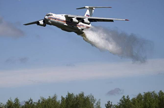 Российский Ил-76 совершил 13 вылет к Хосровскому заповеднику
