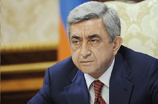 Президент Армении: Необходимо решительно продолжать борьбу с терроризмом