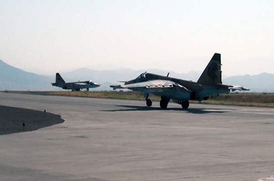 Ադրբեջանի Սու-25 գրոհիչները թռիչքներ են իրականացրել Նախիջևանում