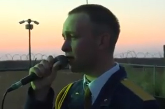 Բելառուս զինվորականը ՀԱՊԿ զորավարժություններին երգել է «Չունի աշխարհը քեզ նման» երգը (Տեսանյութ)