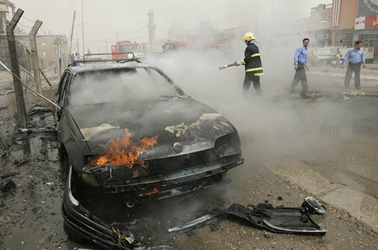 В Киркуке взорвался заминированный автомобиль