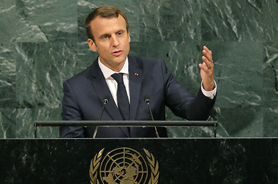 Макрон: Врагом Франции является терроризм, а не Башар Асад