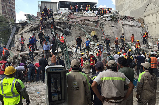 Мексики в результате погибли по меньшей мере 224 человека