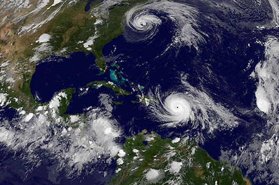 Ураган «Мария» обрушился на Пуэрто-Рико